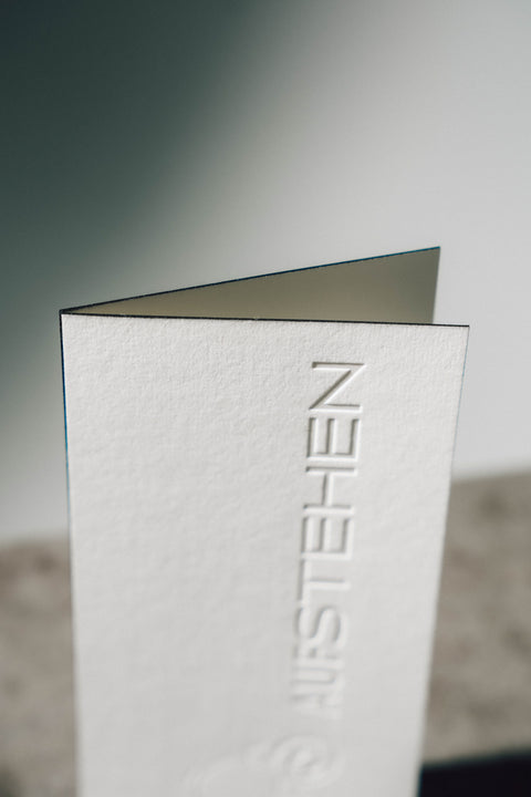 PREMIUM CARD "AUFSTEHEN"