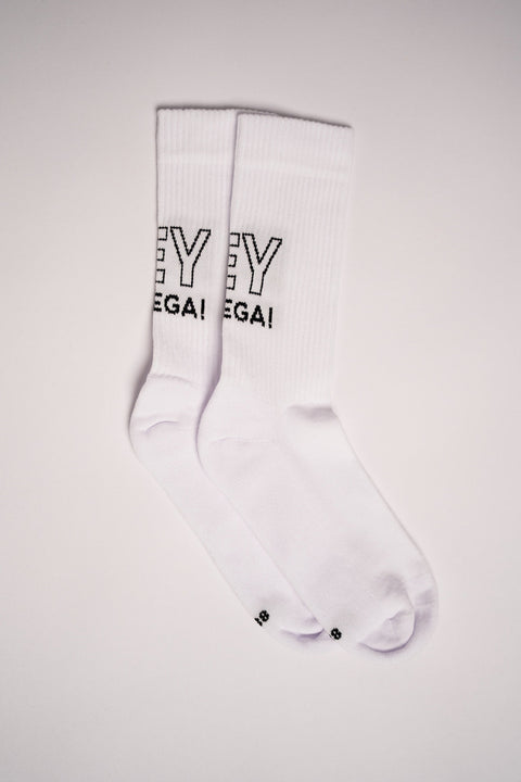 HEY SOCKS WHITE - Edition No1