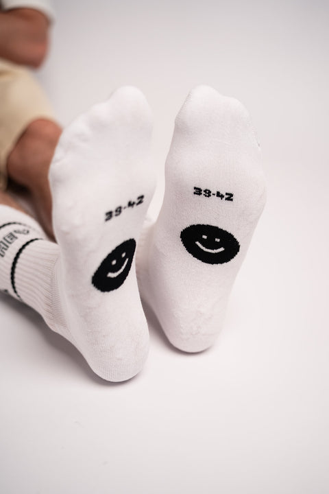 HEY SOCKS WHITE - 3er Bundle