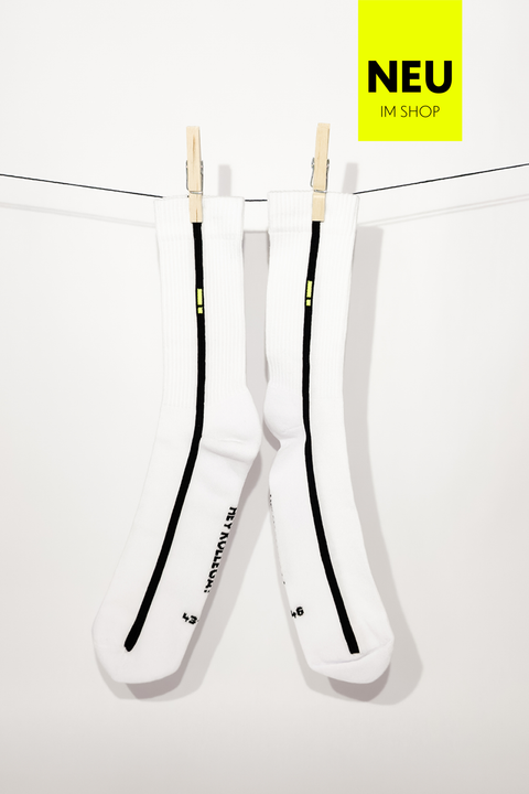 HEY SOCKS WHITE - Edition No4