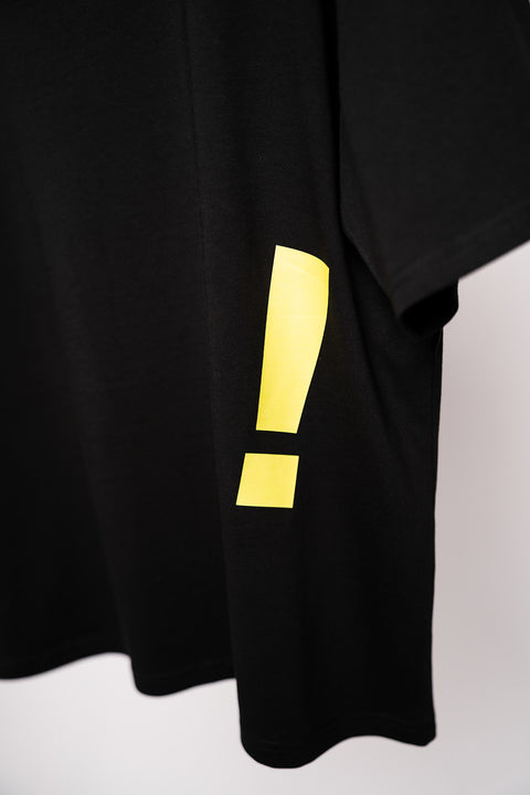 T-SHIRT BLACK OVERSIZED