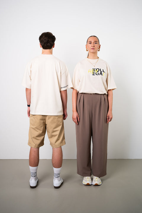 T-SHIRT NATURAL OVERSIZED