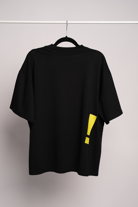 T-SHIRT BLACK OVERSIZED