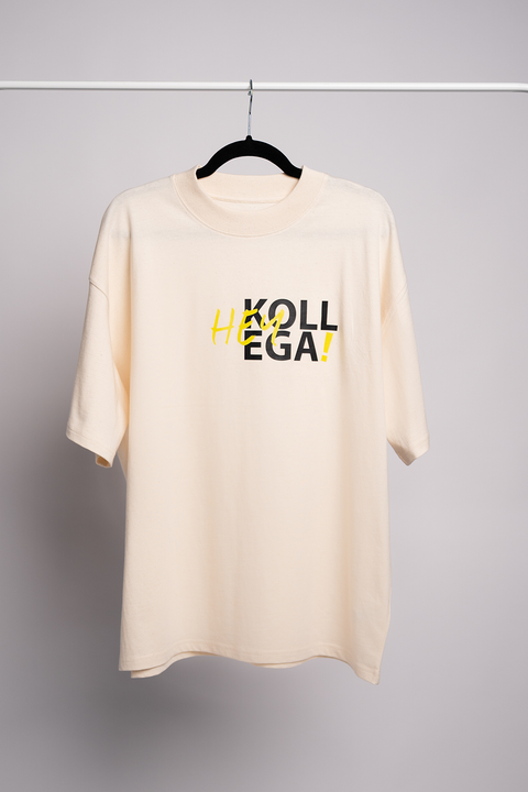 T-SHIRT NATURAL OVERSIZED