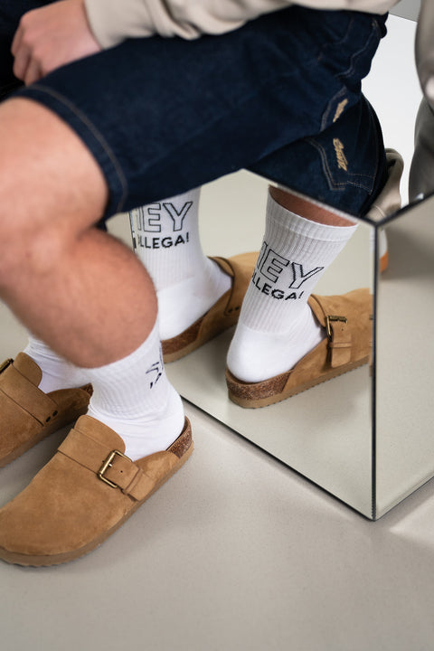 HEY SOCKS WHITE - Edition No1