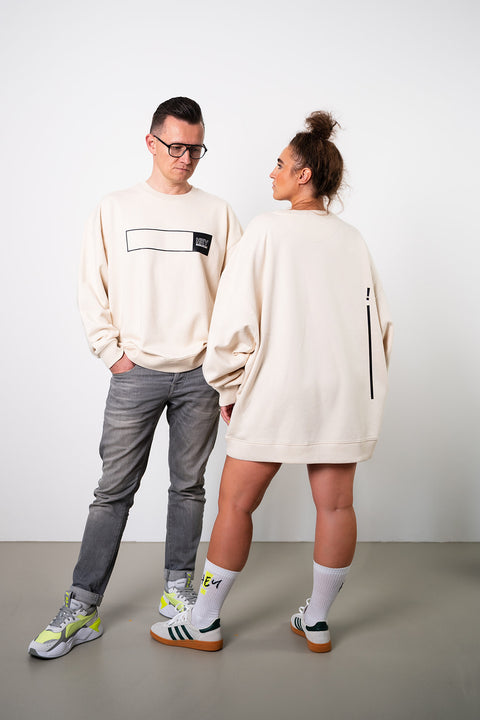SWEATER NATURAL OVERSIZED