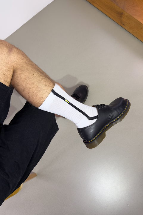 HEY SOCKS WHITE - Edition No4
